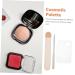 Buy 1 Set Cosmetic Mixing Palette & Tools - Foundation Mixing Tray & Spatula (17.5x15cm) - International Shipping Available - Buy Online on SooperMarket.com