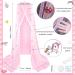 Glow in The Dark Unicorn Bed Canopy - Pink Fluorescent Mosquito Net for Girls Bedroom, Kids & Babies - Buy Online on SooperMarket.com