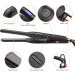 Mini Hair Straightener for Short Hair & Beard - Adjustable Temperature Flat Iron for Pixies & Tight Curls (Black) - Buy Online on SooperMarket.com