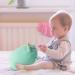 JUNERAIN Super Soft Frog Plush Stuffed Animal Hugging Pillow - 35cm Mint Green | Adorable Toy Gift for Kids, Toddlers, Boys, Girls | Cuddly Frog Decoration - Buy Online on SooperMarket.com