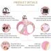 Buy Heele Anti-Pull Dog Harness for Small Dogs - Breathable Adjustable Reflective Soft & Safe - Flower Pink | International Shipping Available - Buy Online on SooperMarket.com