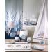 Avanti Linens Blue Lagoon Covered Jar Organizer - Oceanscape Inspired Home Decor - Buy Online on SooperMarket.com