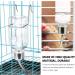 Balacoo 2 Pcs 180ml Guinea Pig Water Bottle No Drip Plastic Automatic Rabbit Water Feeder Hanging Fountains Pet Drinking Bottle with Hooks Springs for Amall Animals Transparent - Buy Online on SooperMarket.com