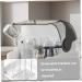 Bottle Sealing Discs Large Bottle Drying Rack with Cover & Removable Drain Tray Dustproof Baby Bottle Organizer Portable Baby Bottle Rack Dryer Grey - Buy Online on SooperMarket.com