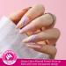 Teenitor Almond Press on Nails Set - 4 Styles, Medium Length, Matte Finish, Full Cover Acrylic False Nails with Glue and File - for Women and Girls - Buy Online on SooperMarket.com