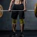 TAVIEW Weightlifting Knee Choner & Elbow Support - 1 Pair 180cm Elastic Compression for Powerlifting Fitness Cross-Training & Gym - Yellow - Buy Online on SooperMarket.com