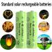 1.2V AA NIMH 900mAh Rechargeable Batteries - 12 Pack for Outdoor Solar Lights & LED String Lights - Buy Online on SooperMarket.com