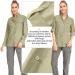 Women's Quick Dry Sun UV Protection Safari Shirt for Hiking Fishing X-Large Khaki - Buy Online on SooperMarket.com