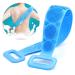 Vineco 2020 Shower Brush Double-Sided Silicone Vinyl