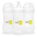 Avima 12oz Anti Colic Infant Bottles BPA Free - Set of 3 Wide Neck Bottles with Fast Flow Nipples (12 Ounce) - 3 Pack - Buy Online on SooperMarket.com