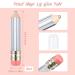 12-Piece Clear Pencil Shaped Lip Gloss Tubes | 5ml Mini Refillable Bottles with 3ml Dropper for DIY Makeup | Travel-Friendly Lip Oil Containers - Buy Online on SooperMarket.com