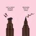 The Quick Flick Hot Fudge Cat Eyeliner Stamp - Water-and-Smudge-Proof Liquid Pen Duo | To The Point 10mm Winged Eyeliner - Buy Online on SooperMarket.com