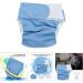 Adult Cloth Diaper Reusable Adjustable Nappy - 4 Colors - Large Size for Men, Women, and Old - Blue 305 Blue - Buy Online on SooperMarket.com