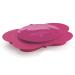 Kushies Siliplate Silicone Suction Plate for Toddlers - Pink Butterfly (Candy) | BPA, PVC & Phthalate Free | Non-Slip Feeding Dish | Dishwasher, Microwave & Oven Safe - Buy Online on SooperMarket.com