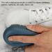 PATIKIL Cleaning Brush PP Bristles ABS Back with Hanging Hole Household Scrubbing for Shoes Sneakers Clothes Blue - Buy Online on SooperMarket.com