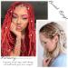 Silver Star Braid Hair Clips - 5PCS Dreadlock Charms for Women and Girls - Buy Online on SooperMarket.com