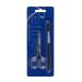 REFINE Italy Eyebrow Scissors and Spoolie Grooming Kit - Wooden Handle, Professional Quality - Buy Online on SooperMarket.com