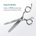 ULG 6.5 inch Hair Thinning Scissors - Professional Barber Shears for Hair Cutting and Texturizing - Japanese Stainless Steel Razor Edge Teeth Blending Scissor for Home Salon - Buy Online on SooperMarket.com