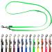 Biothane dog linen small dogs / large dogs adjustable 2m / 2.40m / 2.80m / 3.50m / 5m silver hook 9mm / 13m m / 16mm (5m x 16mm neon green) 5m x 16mm neon green