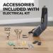 Wagner HT400 Electric Heat Gun Kit for Electrical Repair & Shrink Wrapping - Dual Temperature 680 F & 450 F - Ideal for Auto Body Work & Electric Wiring - Buy Online on SooperMarket.com