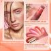 LSxia Liquid Blush Makeup Wand - Cream Blush with Cushion Applicator | Cheeks Tint for Natural Glow | Dewy Finish, Weightless & Long-wearing | #101 SEDUCTIVE-Nude Pink - Buy Online on SooperMarket.com