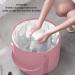 Collapsible Foot Bath Basin Double Layer Foot Bath Basin with Storage Bag Portable Travel Collapsible Foot Basin Folding Foot Bath Tub for Outdoor(pink) - Buy Online on SooperMarket.com