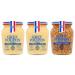 Mustard Bundle with Grey Poupon Dijon 215g x2 and Wholegrain Mustard 210g x1 - (Pack of 2)