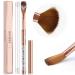Saviland Acrylic Nail Brush Size 16 - Kolinsky Acrylic Brush for Acrylic Powder, Kolinsky Hair Bronze Gold and Broken Diamond Handle for Beginner and Professional #16