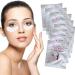 Sunallwell 100 Pairs Under Eye Gel Pads Eyelash Extension Pads Lints Free Eyelash Patches for Pro Salon & Individual Eyelash (100 Pairs)