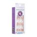KISS imPRESS No Glue Press-On Nails - Fearless French Almond Shape Light Neutral & White Tip 30 Nails Easy Application - Buy Online on SooperMarket.com
