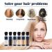Supersize Color Fibers with Refill Set Colored Hair Thickener Temporary Hair Color for Root Touchup with Hair Thickening Fibers Unisex (grey) - Buy Online on SooperMarket.com