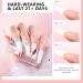 Complete Wakaniya Poly Nail Gel Kit with UV Lamp - 10 Colors for DIY French Ombre Nails - Buy Online on SooperMarket.com