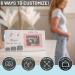 Baby First Scan Picture Frame - Ultrasound Image Frame Gifts for Expectant Mothers | Pregnancy Countdown Calendar - Buy Online on SooperMarket.com