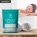 Epsom Bath Salt 35 Oz with Peppermint Essential Oil | 100% Pure Magnesium Sulphate Crystals for Skin Care & Relaxation - International Shipping - Buy Online on SooperMarket.com