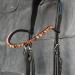 Happiness Horses Brown 'Wood' Head Straps with Glitter Stones | Curved Hand-Sewn Shetty Leather - Premium Quality Horse Accessories - Buy Online on SooperMarket.com