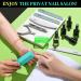 Fandamei Nail File 100/180 - Gel Nail Buffer & Manicure Set | Nail Files Tongs & Shavers - Z-Green - Buy Online on SooperMarket.com