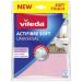 Vileda Actifibre Soft Universal Microfibre Cloth 100% Microfibre Cleaning Cloth for Streak Free Results High Absorbency for All Smooth Surfaces Pink and Grey Pack of 2 Actifibre Soft Touch - new design