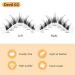 D Curl Cluster Lashes Kit - 14 Pairs / 196 PCS DIY Eyelash Extension Segments (Devil 02-D) - Buy Online on SooperMarket.com