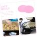 2pcs Silicone Chocolate Mold Fondant Lace Mat Silicone Dessert Mould Silicone Lace Mold Non Stick Baking Pan Clay Tool Decor Hosuehold Baking Supplies Self Made Silica Gel Mold Pad 12X12X0.5CM - Buy Online on SooperMarket.com