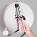 DAN Technology 1-Inch Titanium Curling Iron - Dual Voltage Travel Hair Curler in Pink | International Shipping Available - Buy Online on SooperMarket.com