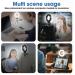 FDKOBE Webcam Lighting Ring Light for Laptop/Computer - 4'' Small Video Conference Lighting with Mount & Tripod, 3 Light Modes, 10 Brightness Levels - Selfie 3000k - Buy Online on SooperMarket.com
