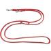 Premium Adjustable Fat Leather Dog Leash for Small & Large Dogs - 2m Red - Double Leash Durable & Comfortable - Buy Online on SooperMarket.com