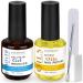 LOUINSTIC Gel Nail Polish Remover - Gel Polish Remover and Cuticle Oil for Nails, 3-5 Minutes Quick Gel Remover for Nails Gel Polish Remover & Cuticle Oil