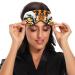 Haskirky Light Blocking Eye Mask - Adjustable for Men and Women - Ideal for Travel, Yoga, Meditation, Deep Sleep - Tiger Eye Mascot - Buy Online on SooperMarket.com