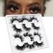 Fluffy Mink Lashes | Dramatic Long Wispy & Thick False Eyelashes | Reusable Luxury Russian Strip Lashes - 6 Styles - Buy Online on SooperMarket.com