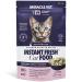 Miracle Vet Dehydrated Instant Fresh Cat Food and Topper - Chicken and Vegetable Risotto - for Adult Cats and Kittens - 58% Proteins - Lower Fat - Vet-Reviewed - 15 oz (Makes 2.0 lbs)