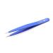 REMOS Splinter Tweezers - Stainless Steel INOX Rustproof 9.5 cm Fine Tip Dark Blue - Perfect for Precision Care - Buy Online on SooperMarket.com