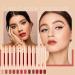 12-Piece Matte Lip Liner Pens Set - Long-Lasting & Creamy | Natural Lip Makeup Pencils - Buy Online on SooperMarket.com