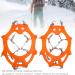 2pcs/Set 12 Tooth Mountaineering Crampons Ice Snow Grips Wearproof Anti Skid Snow Shoes Accessory for Snow Boots and Shoes(M Code) Climbing Climbing Tool - Buy Online on SooperMarket.com