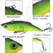 Sougayilang Minnow Fishing Lures Crankbaits Set - 10PCS Trout Bass Perch Hard Baits Swimbaits for Topwater Fishing - Style-B - Buy Online on SooperMarket.com